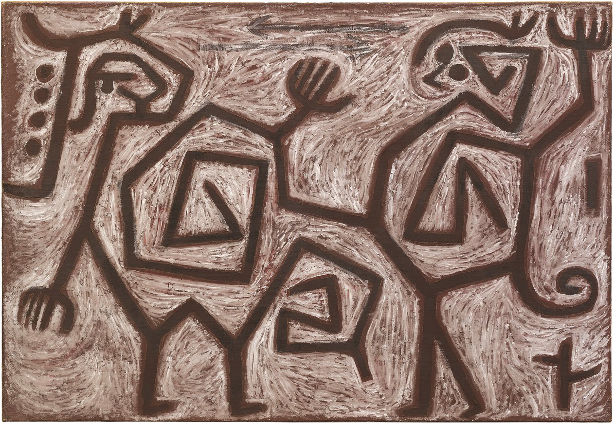 Squabble Duet, 1938 by Paul Klee