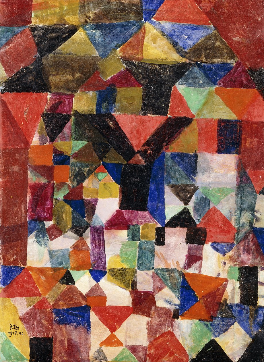 Urban Building by Paul Klee