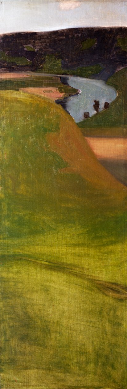 Untitled (Aare Landscape) by Paul Klee