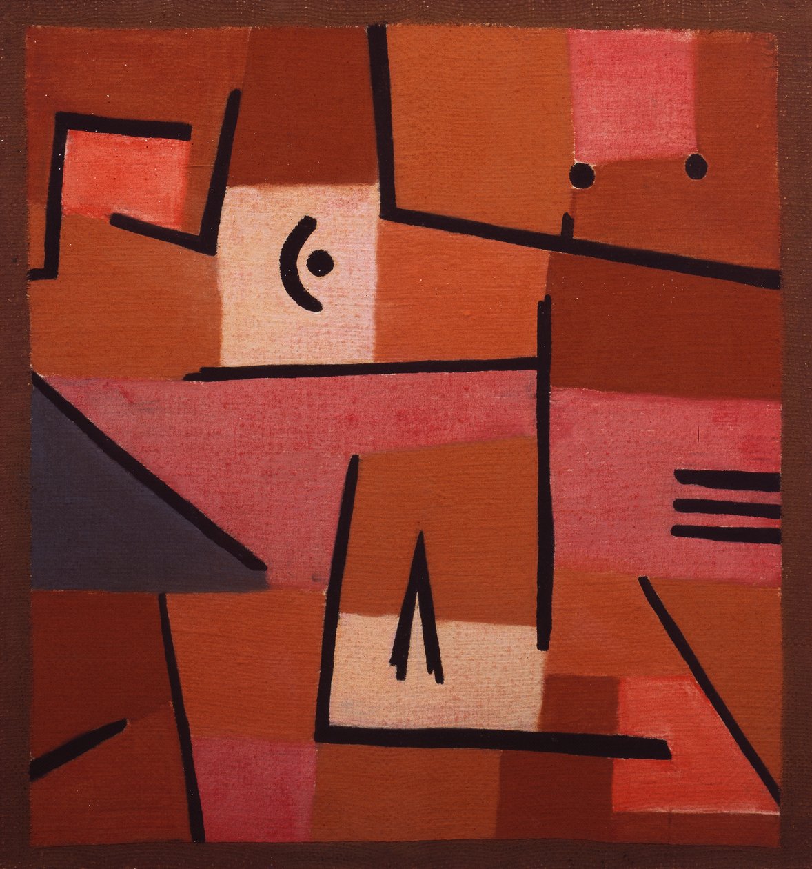 View from Red by Paul Klee