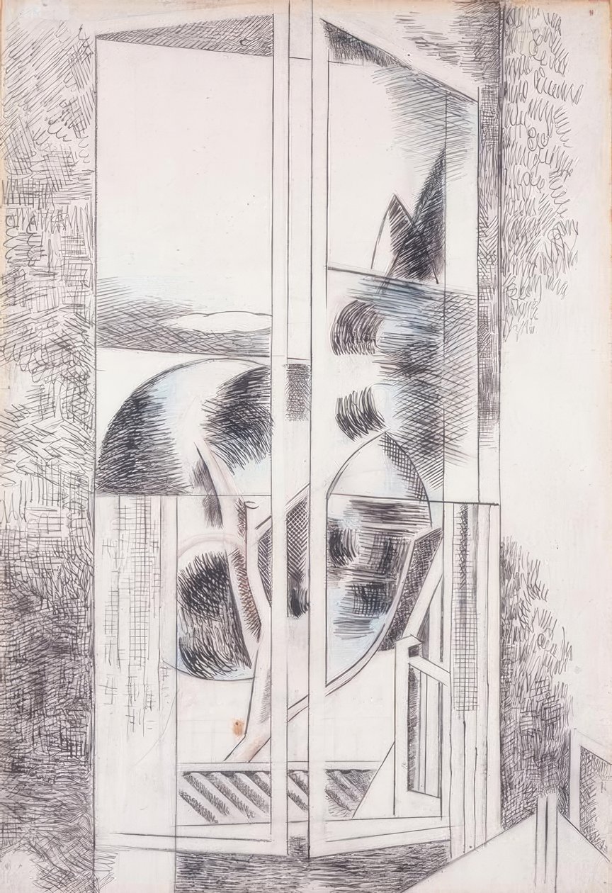 Riviera Window Abstract by Paul Nash