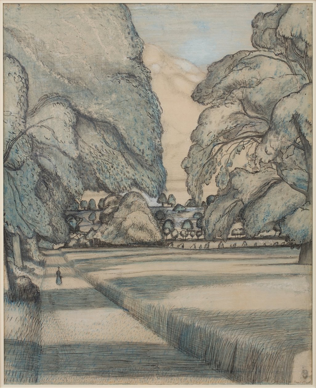 The Peacock Path by Paul Nash