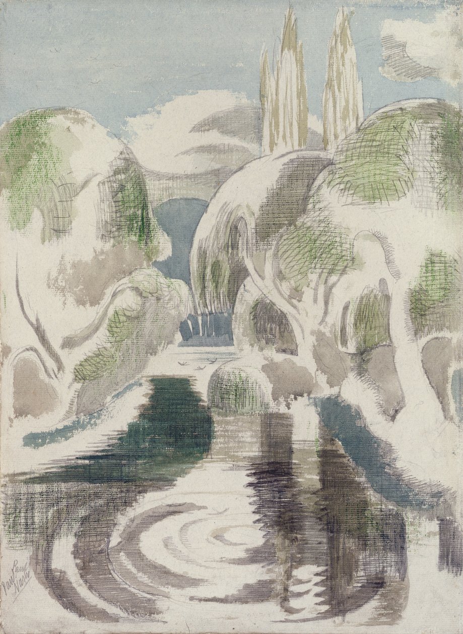 The Pool by Paul Nash