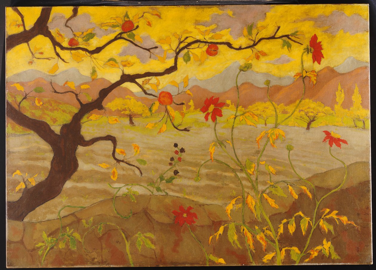Apple Tree with Red Fruits by Paul Elie Ranson
