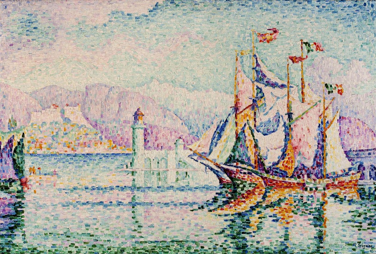 Antibes - The Morning by Paul Signac