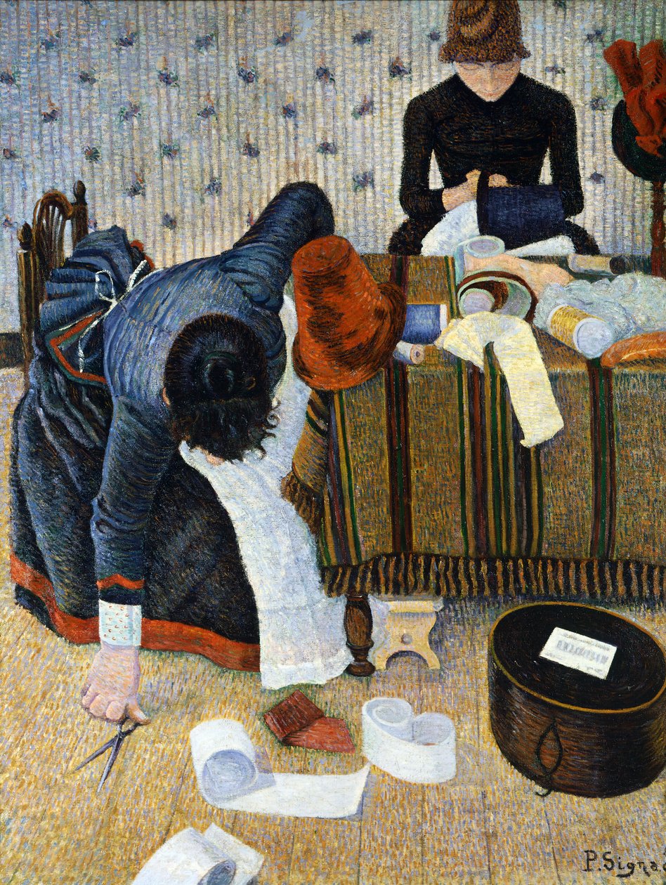 The Milliners by Paul Signac