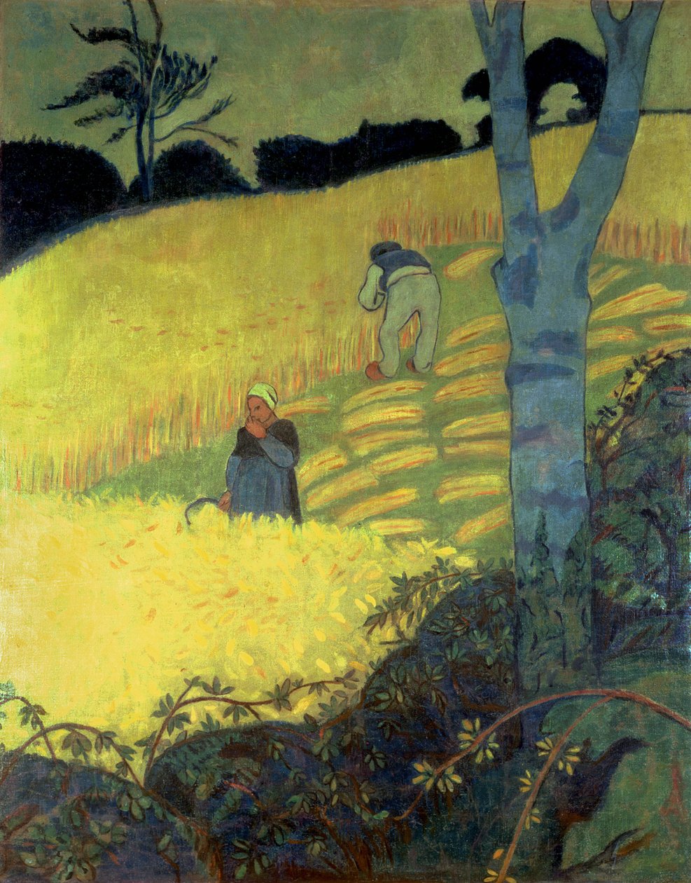 Harvest Scene by Paul Sérusier