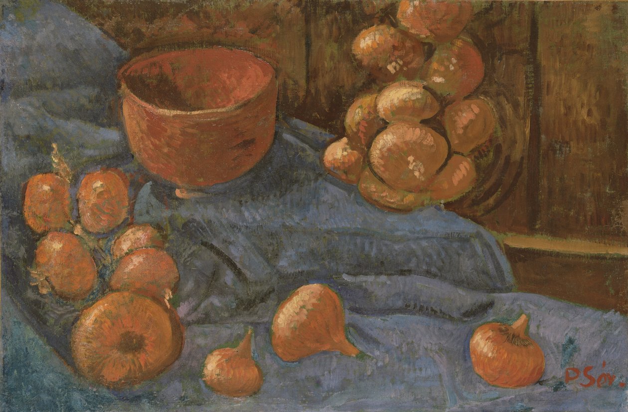 Still Life with Onions, c.1896 by Paul Sérusier