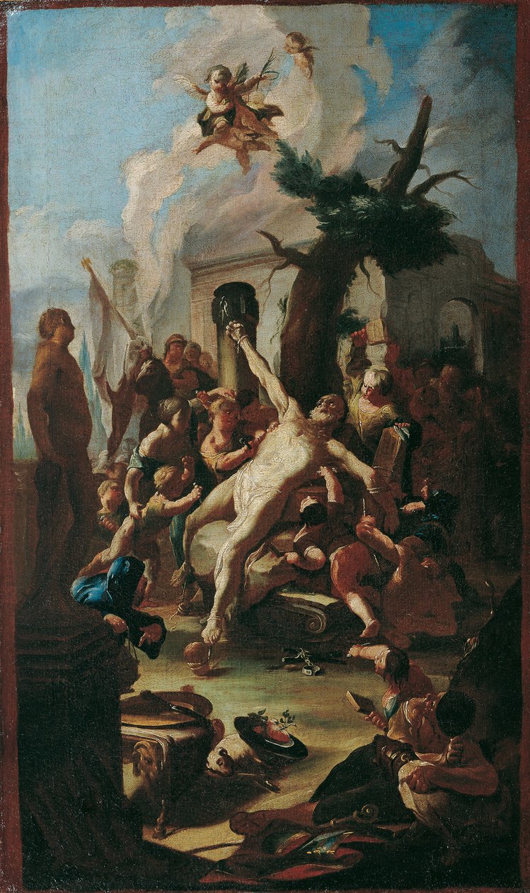 The Martyrdom of Saint Cassian by Paul Troger