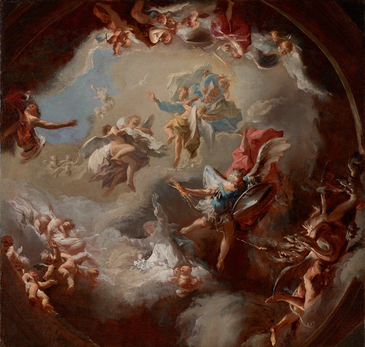 Revelation of the Messiah from the Virgin by Paul Troger