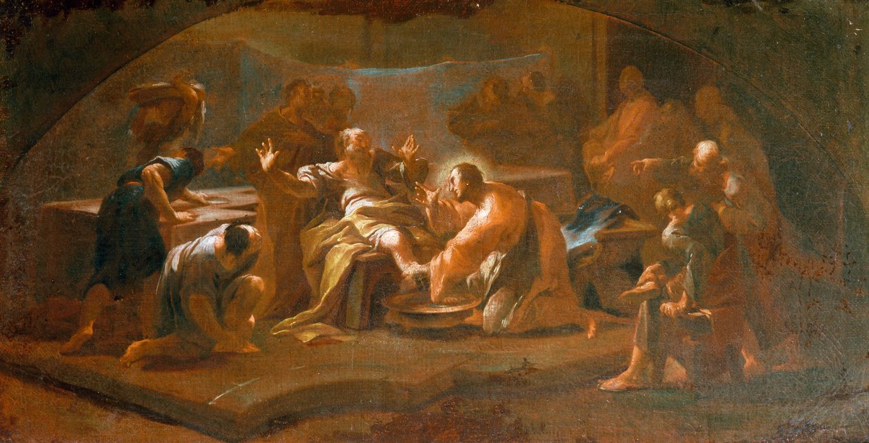 Washing of Feet by Paul Troger