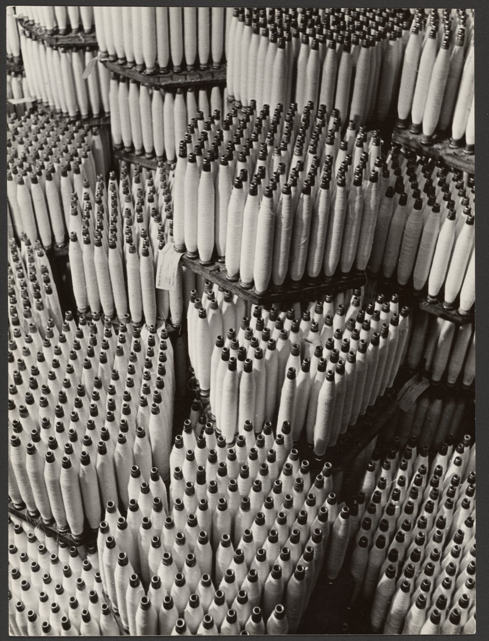 Stacked Spools of String by Paul Wolff