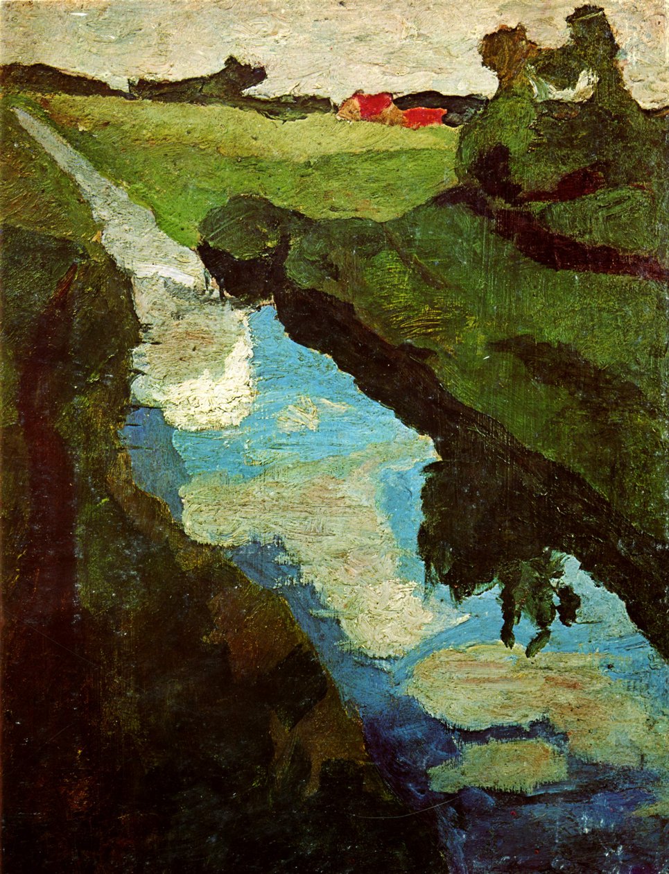 Moor Ditch by Paula Modersohn Becker