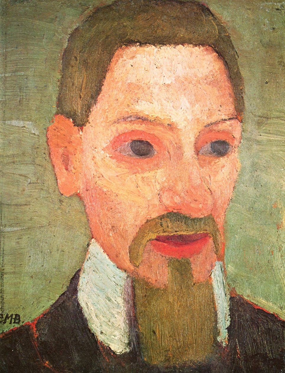 Portrait of Rainer Maria Rilke by Paula Modersohn Becker