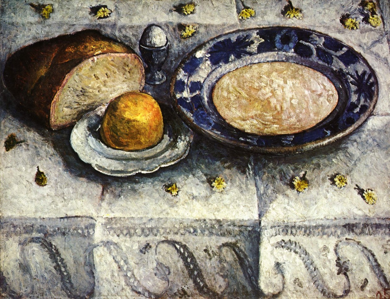 Still Life with Milk Jug by Paula Modersohn Becker