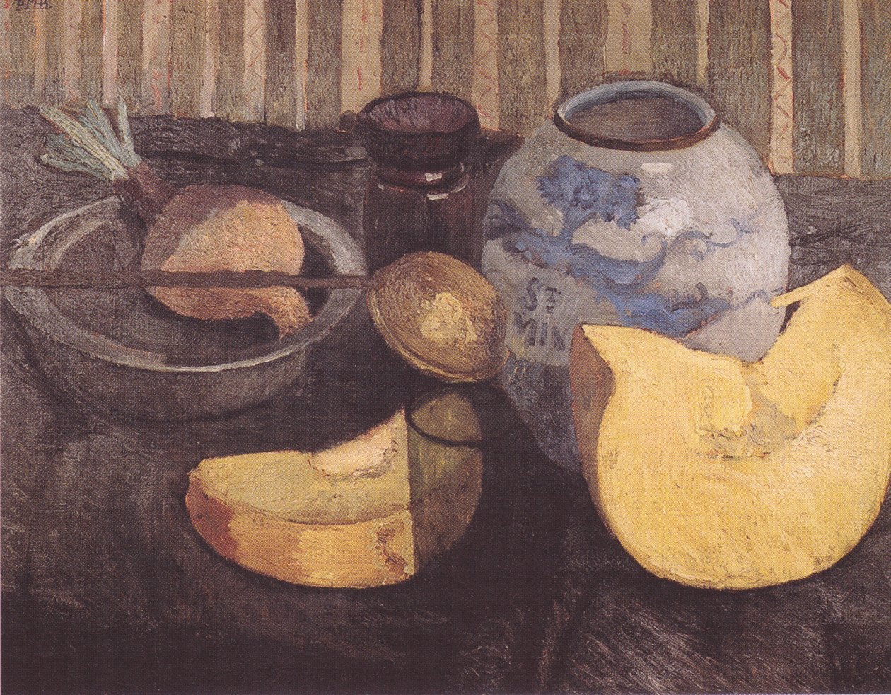 Still Life with Pumpkin by Paula Modersohn Becker