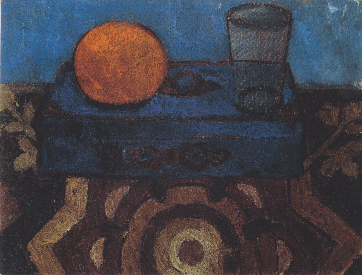 Still Life with Blue Box by Paula Modersohn Becker