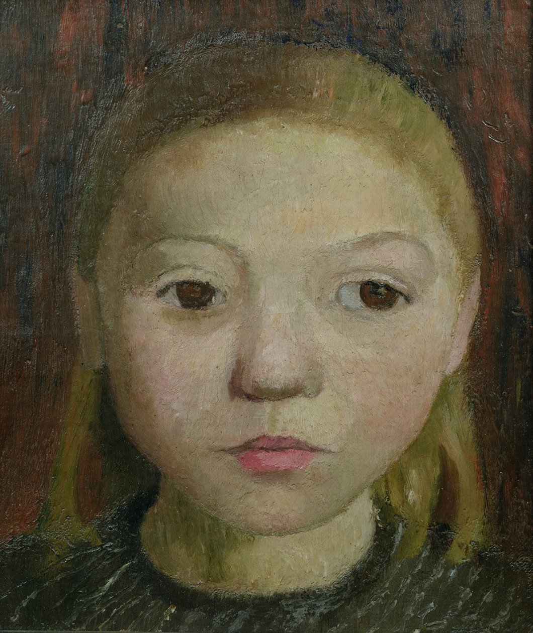 Head of a Girl by Paula Modersohn Becker