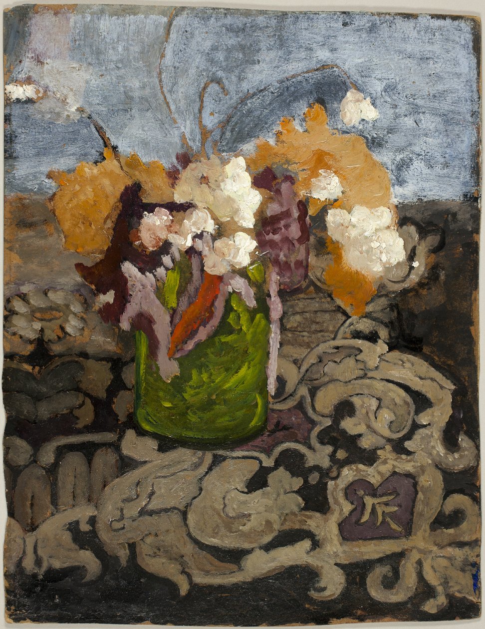 Still Life with Green Vase by Paula Modersohn Becker