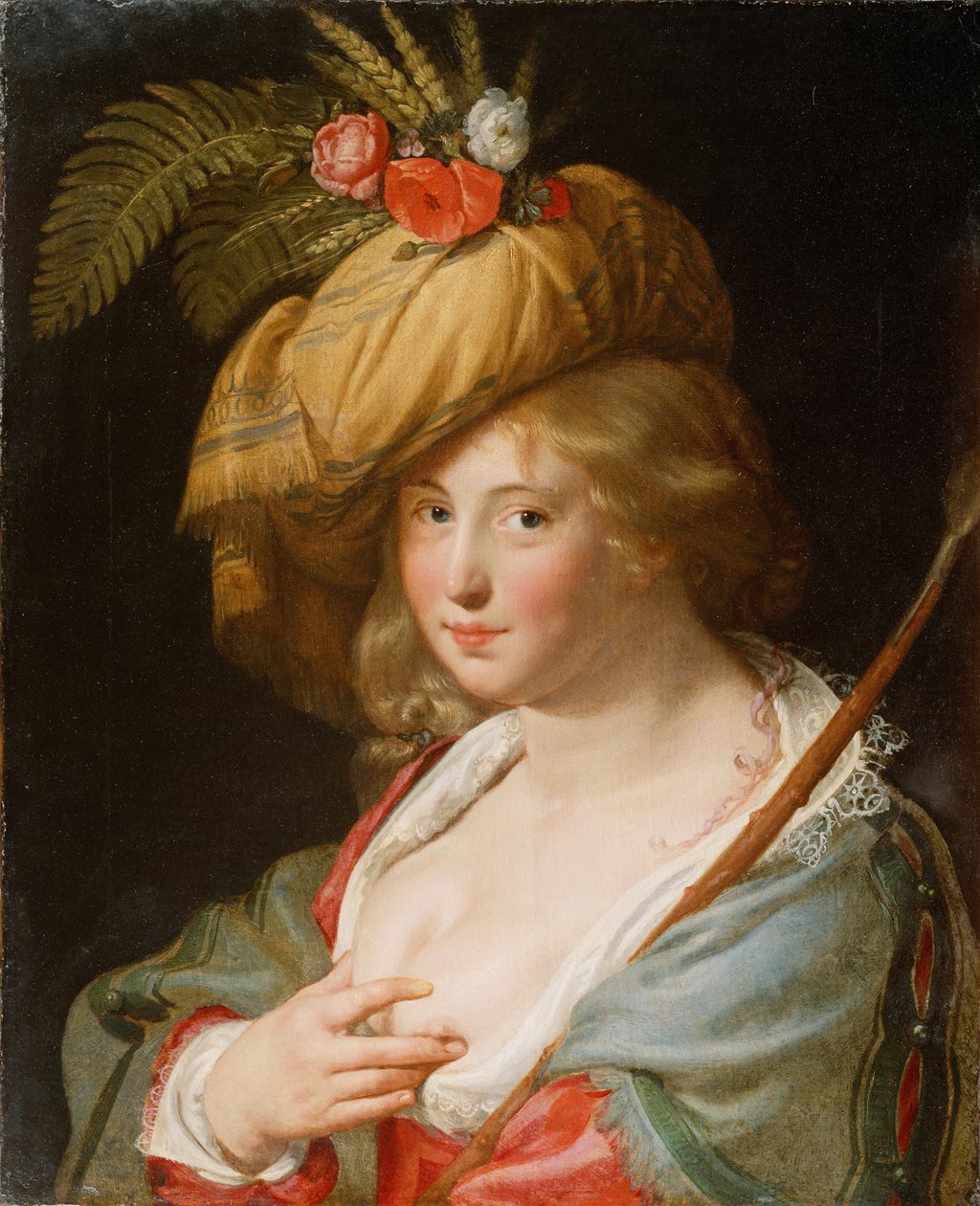 The Young Shepherdess by Paulus Moreelse
