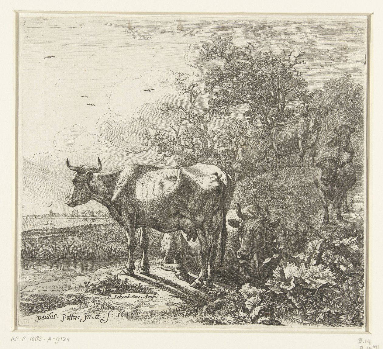 The Herdsman by Paulus Potter