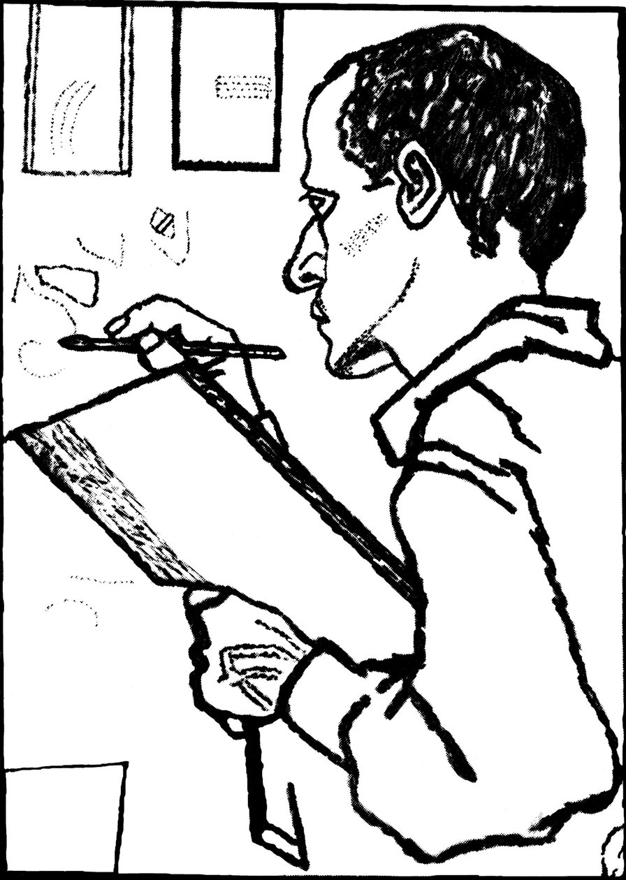 Self-Portrait by Pawel Nikolajewitsch Filonow