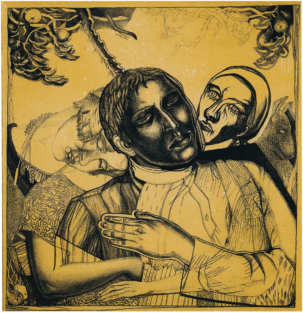 Composition by Pavel Nikolayevich Filonov