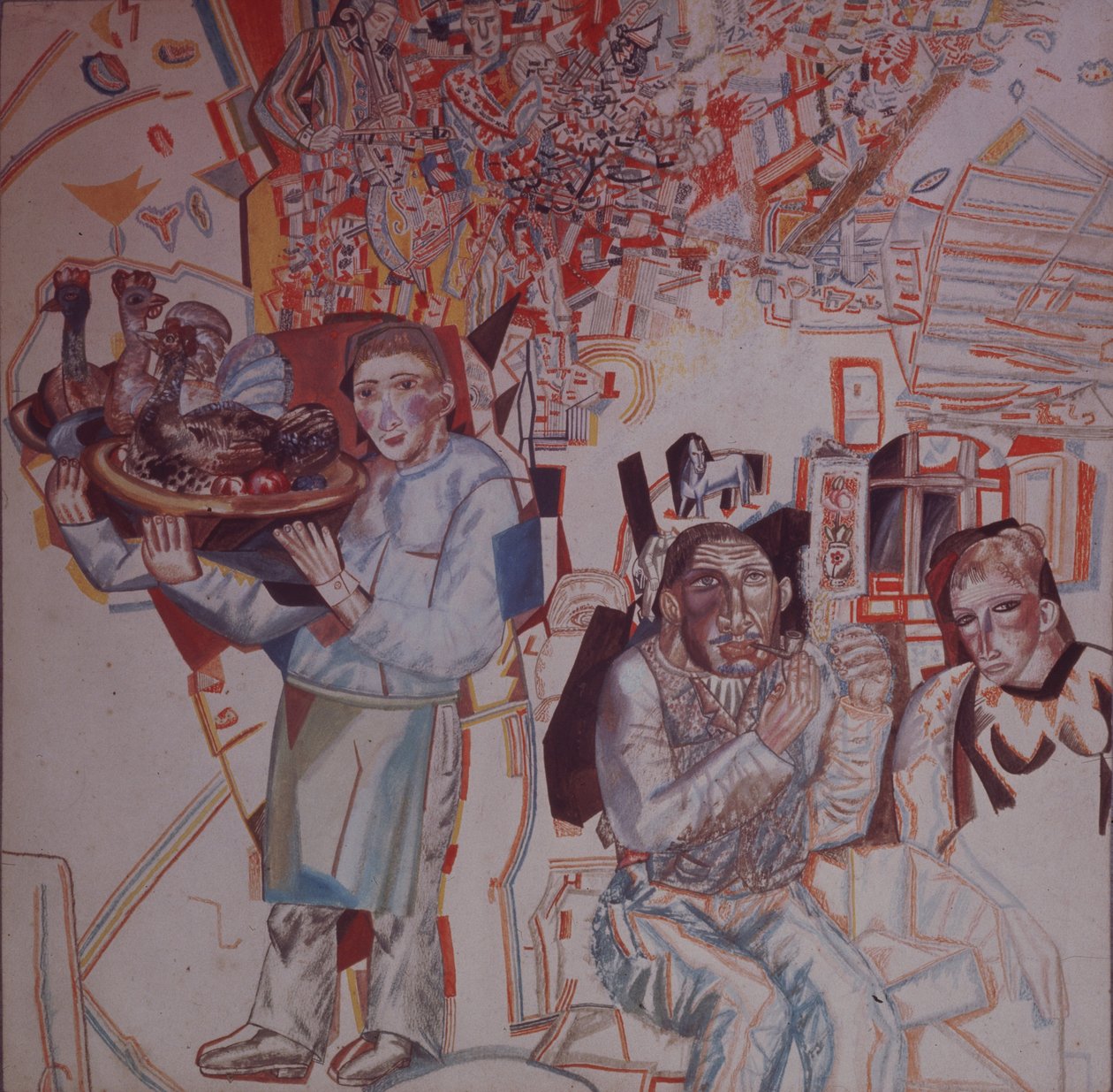 Restaurant by Pavel Nikolayevich Filonov