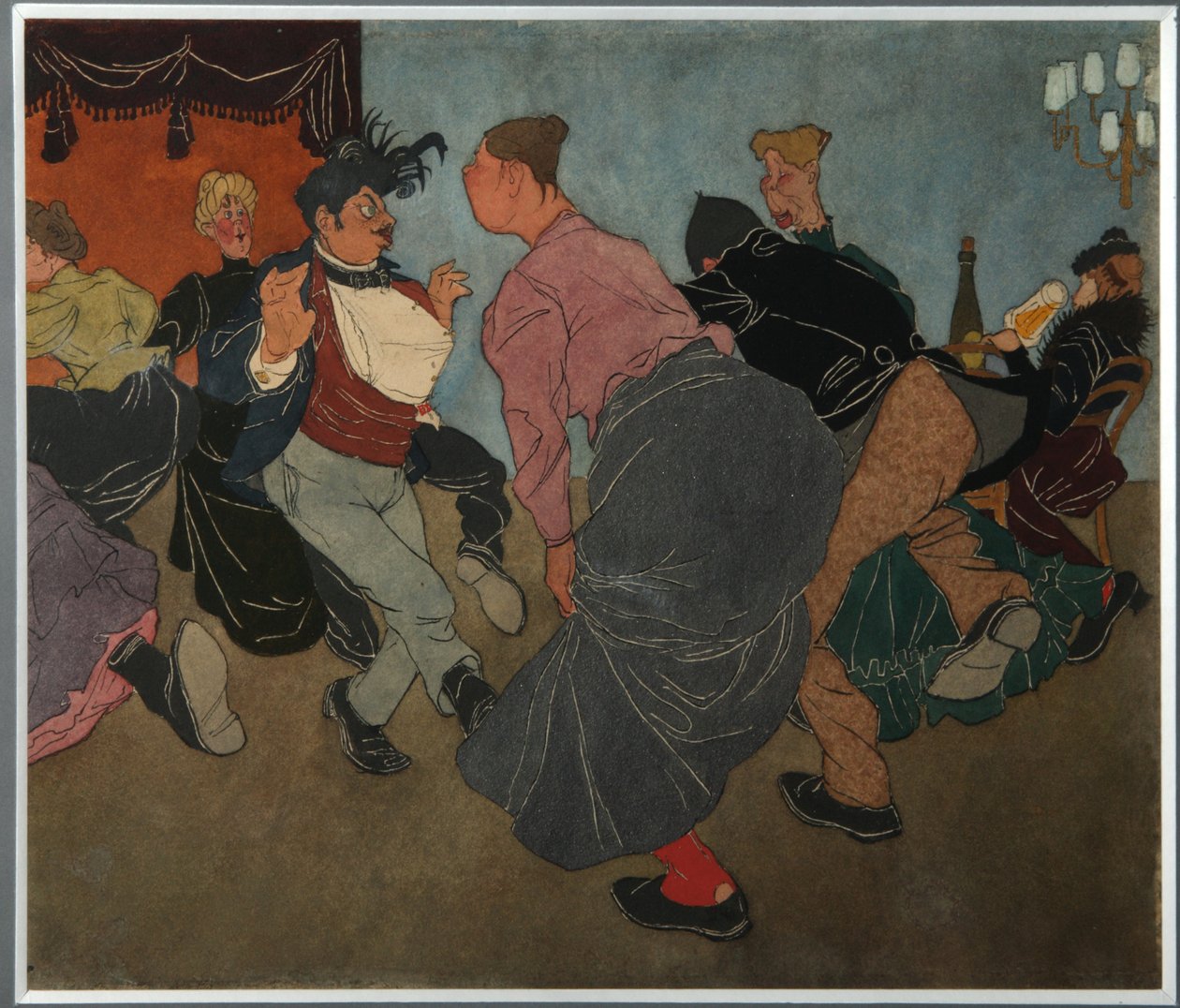 Café by Pavel Yegorovich Shcherbov