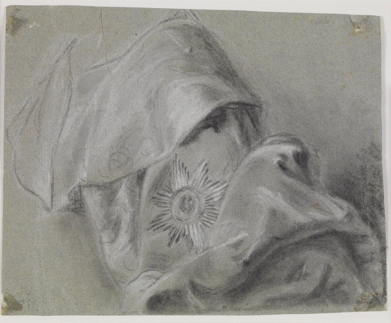 Drapery Study with the Star of the Elephant Order by Peder Als