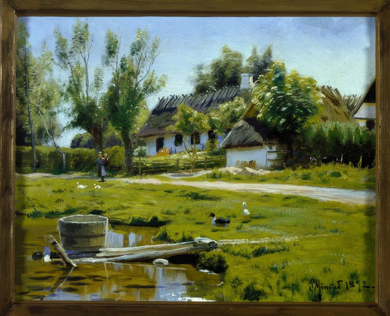 Rural Idyll by Peder Monsted