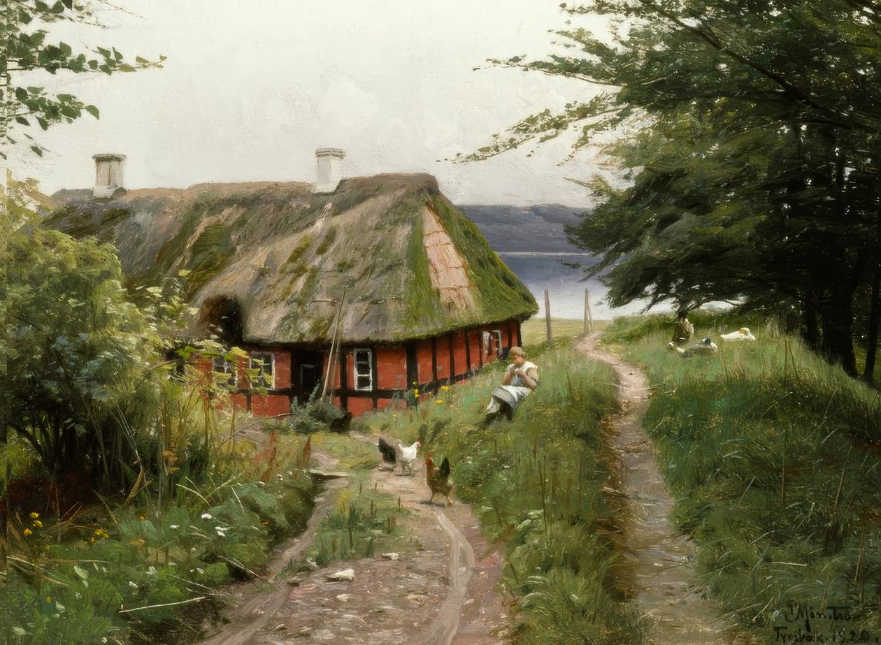 Summer Idyll in Front of the Fisherman