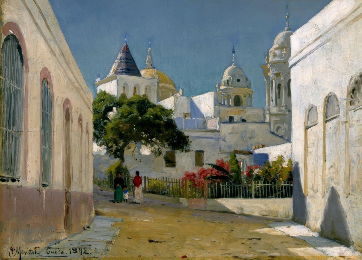City View in Cádiz by Peder Monsted