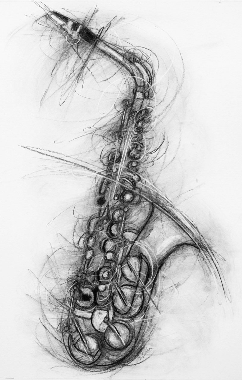 Saxophone, 2005 by Penny Warden
