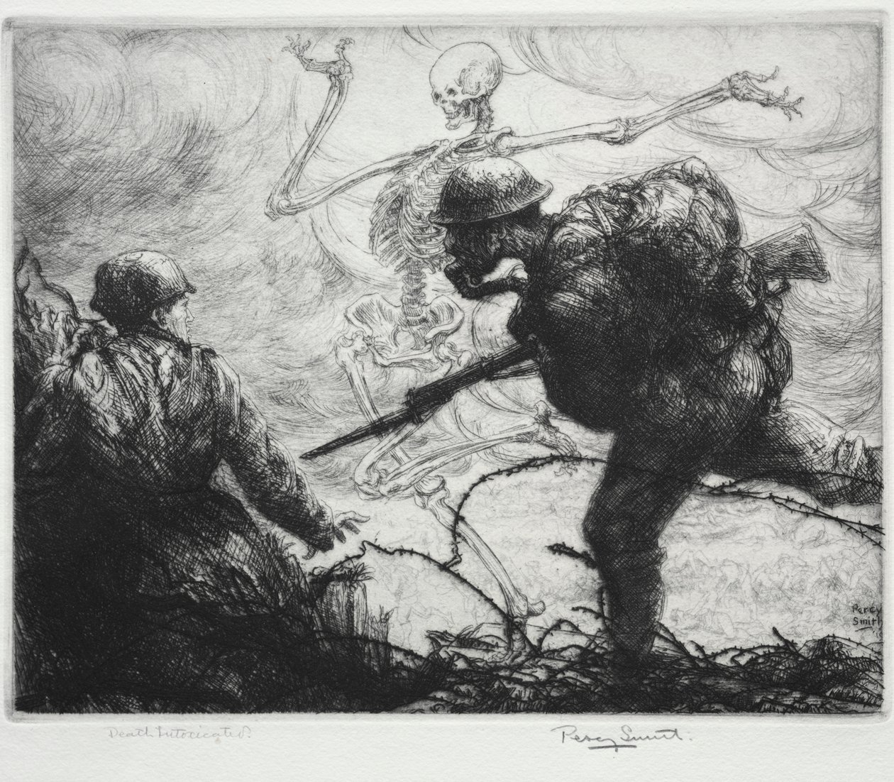 Dance of Death: Death Intoxicated by Percy John Delf Smith