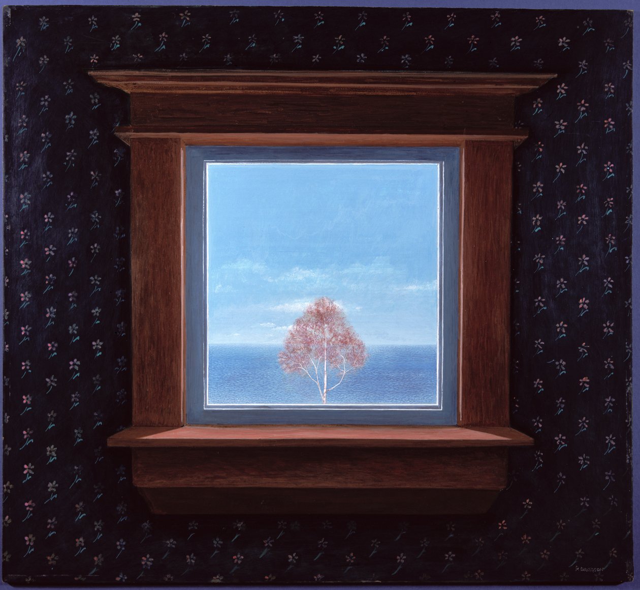 Through the Window, 1981 by Peter Davidson