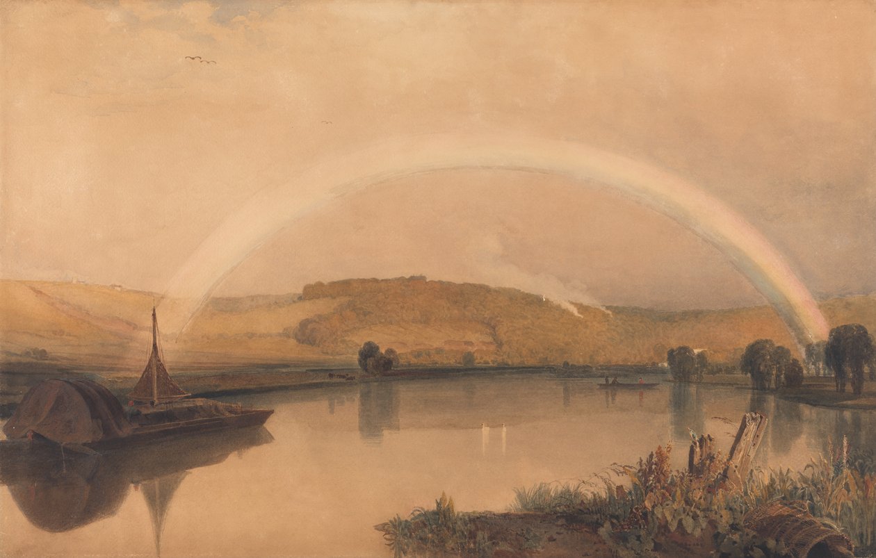 On the Thames by Peter de Wint