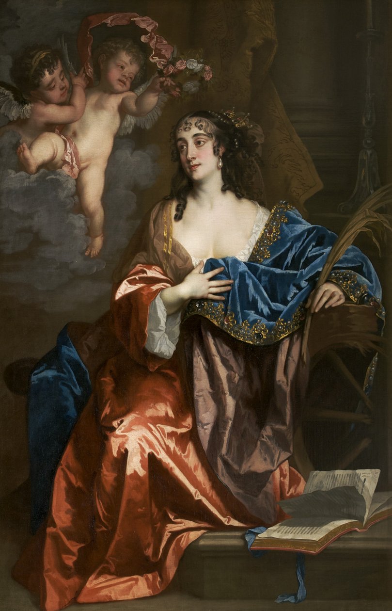 Eleanor Needham, Lady Byron, as Saint Catherine by Peter Lely