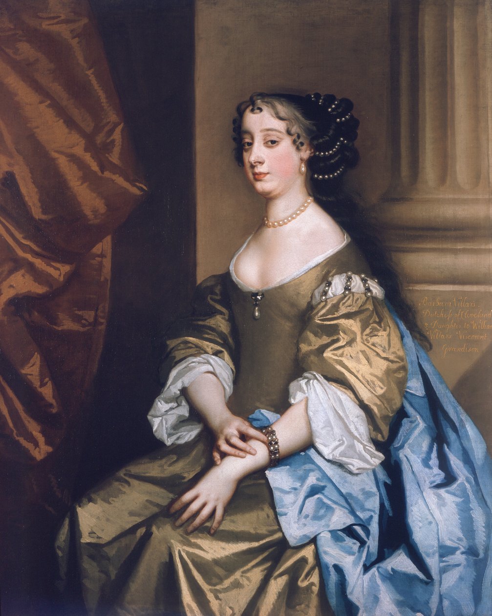 Portrait of Barbara Villiers by Peter Lely