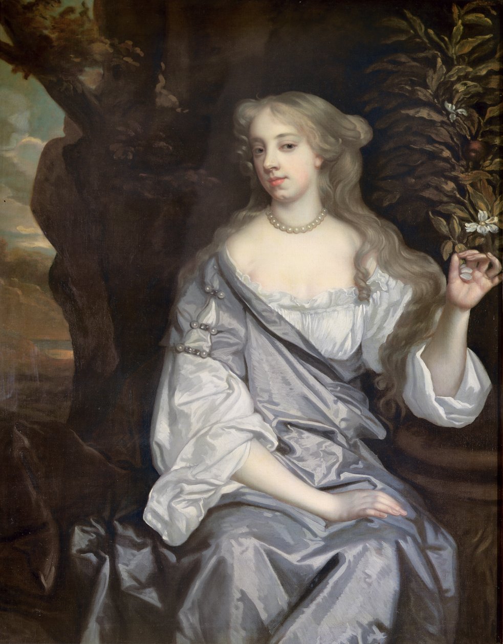 Portrait of a Lady, said to be Nell Gwynne by Peter Lely