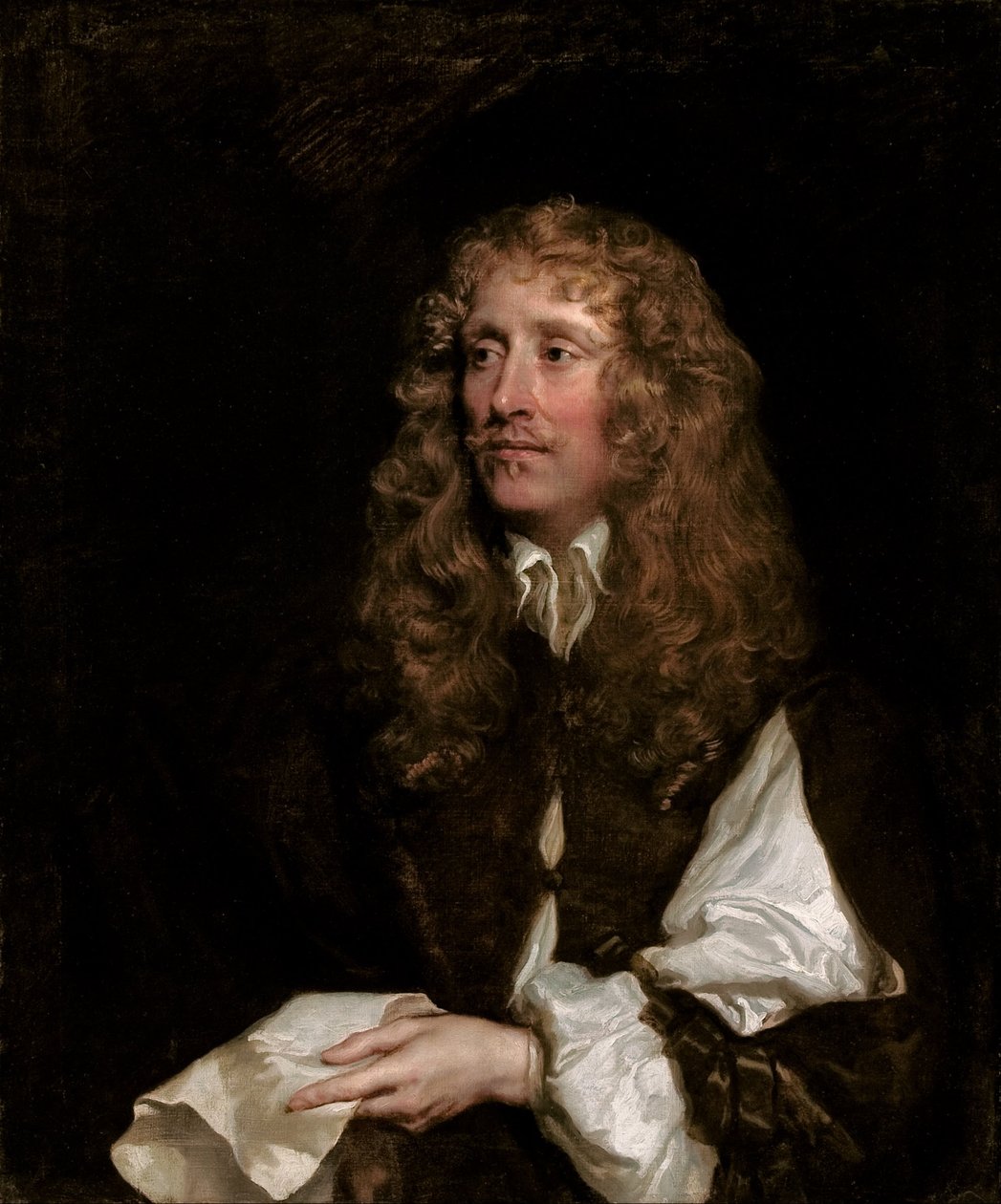 Portrait of a Man, Thought to be George Booth, Lord Delamere by Peter Lely