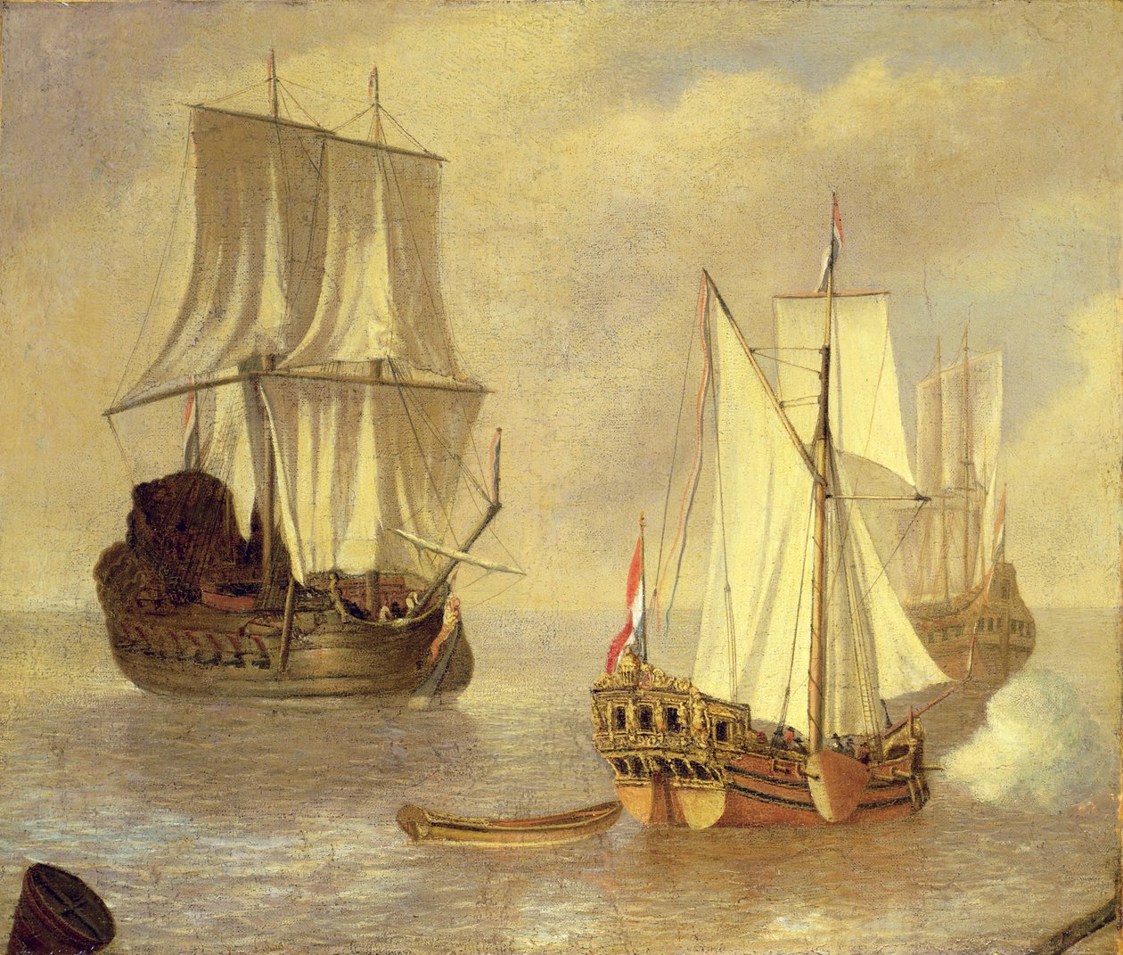 The Landing of the Prince of Orange by Peter Monamy