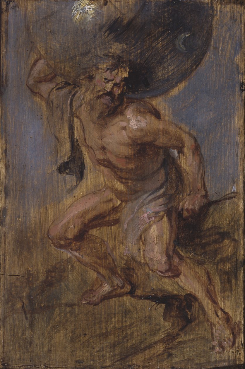 Atlas Supporting the Heavens by Peter Paul Rubens