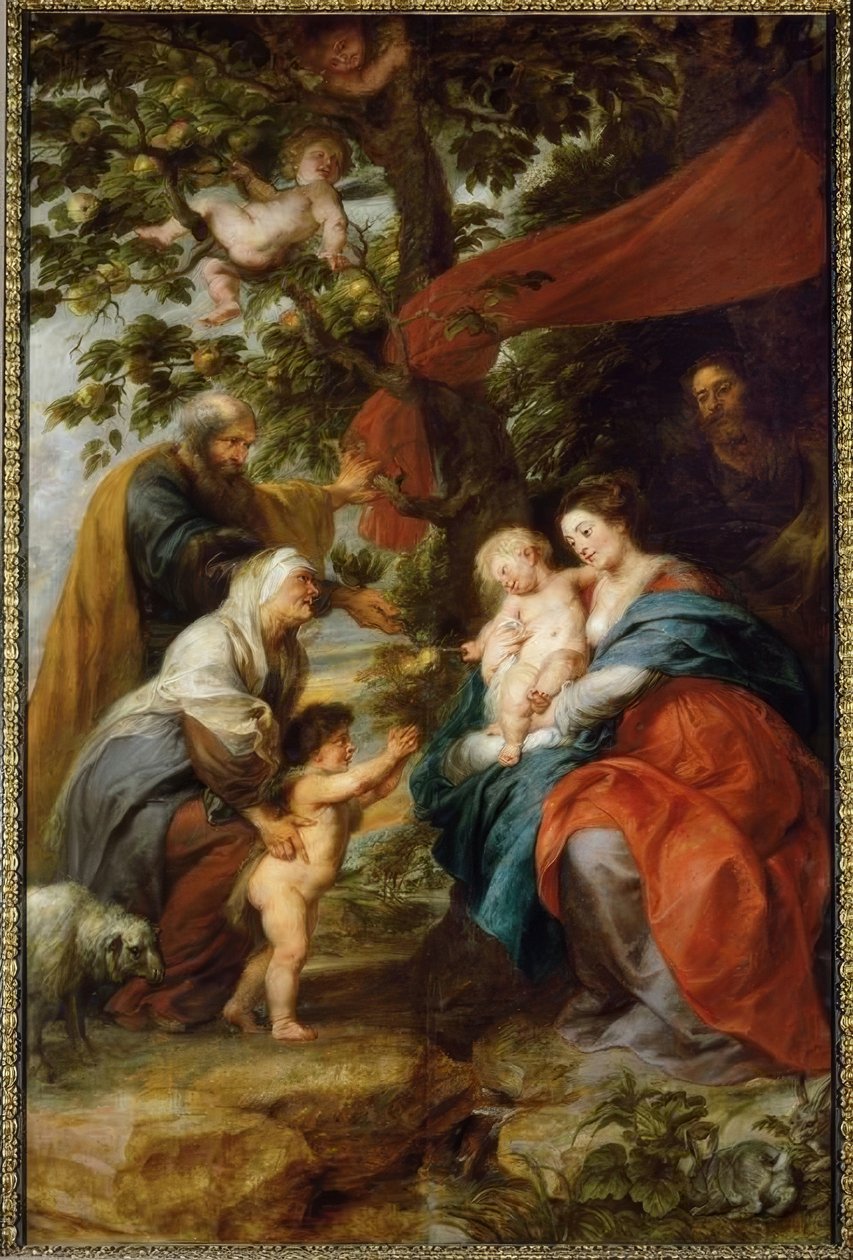 The Holy Family under the Apple Tree by Peter Paul Rubens