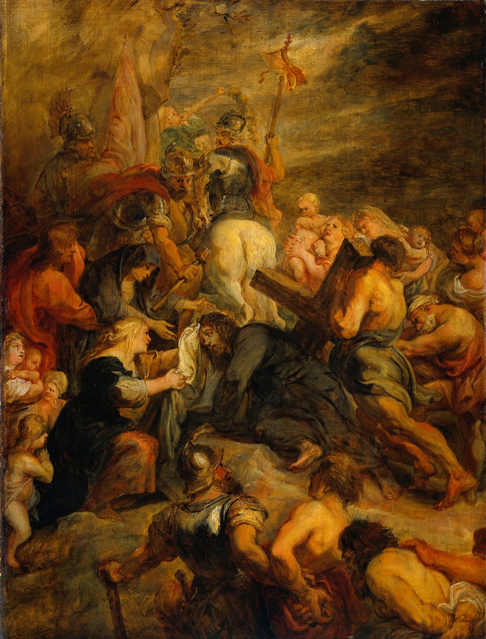 Carrying of the Cross by Peter Paul Rubens