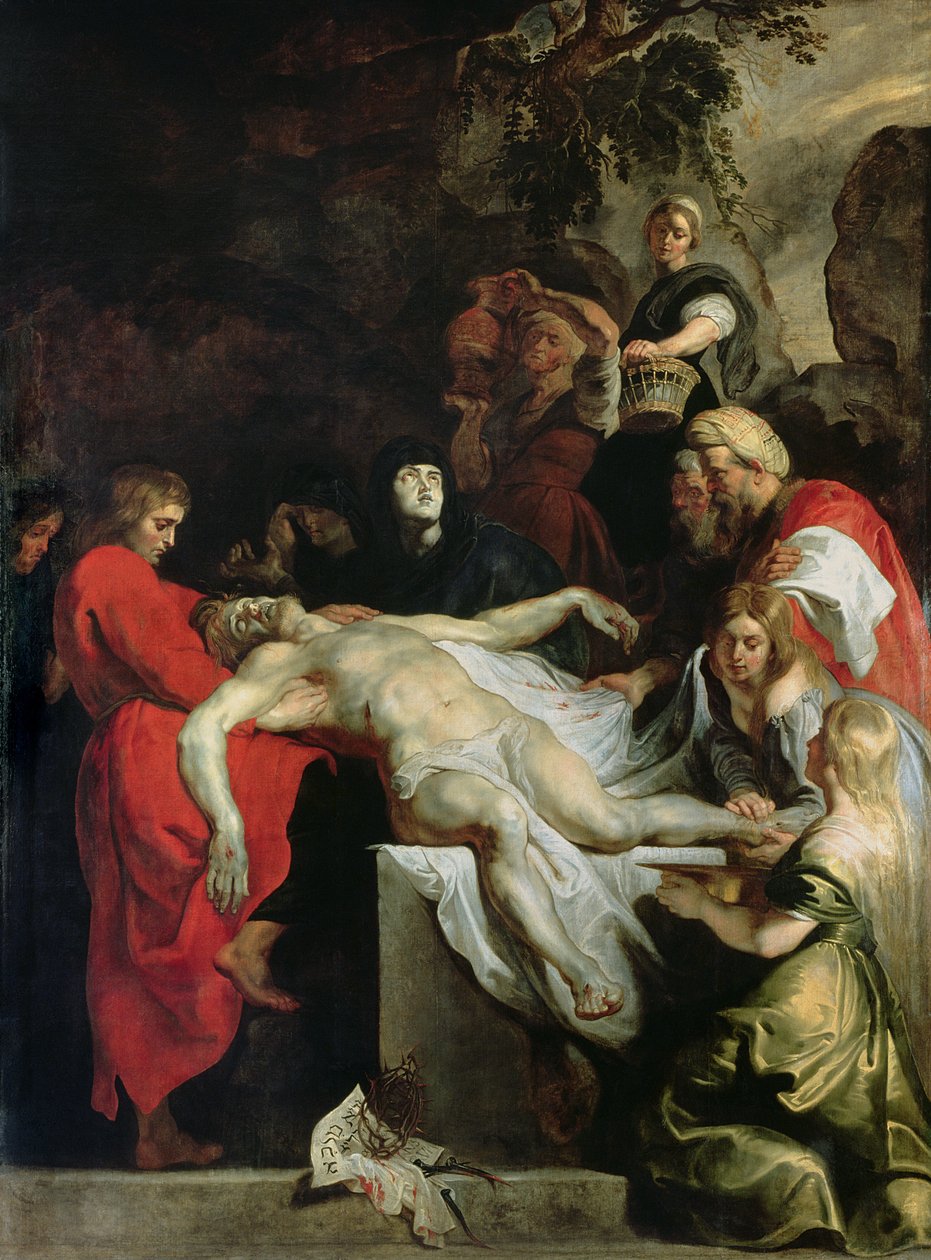 The Entombment by Peter Paul Rubens