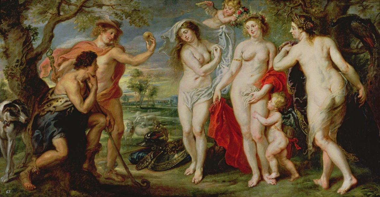 The Judgement of Paris, 1639 by Peter Paul Rubens