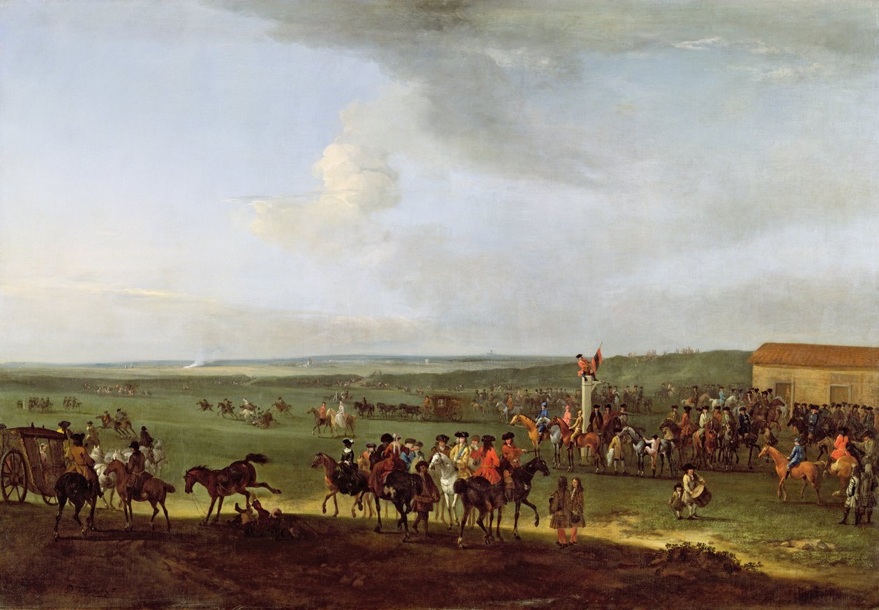 The Round Course at Newmarket, Preparing for the King