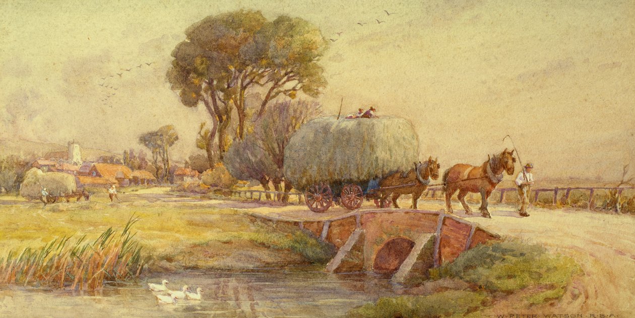 The Hay Cart by Peter Watson