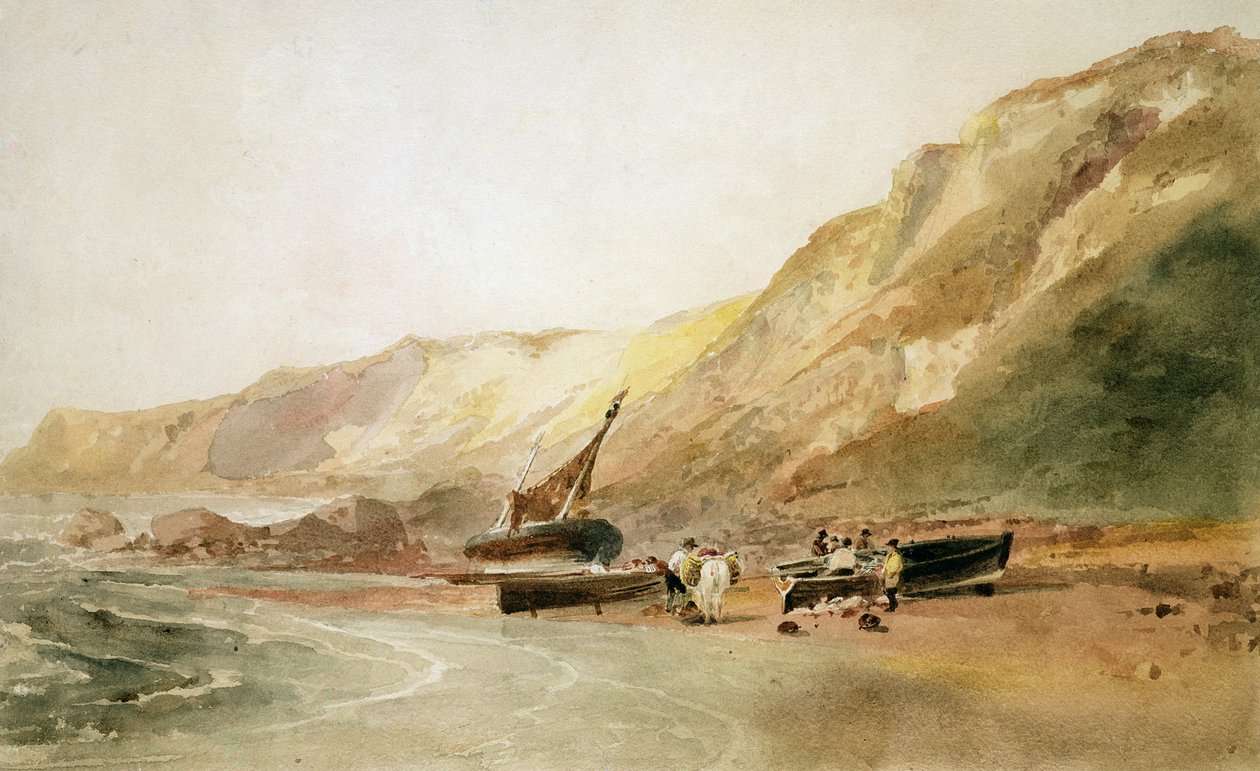 On the Coast of Ventnor, Isle of Wight by Peter de Wint